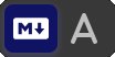 Bold formatting button